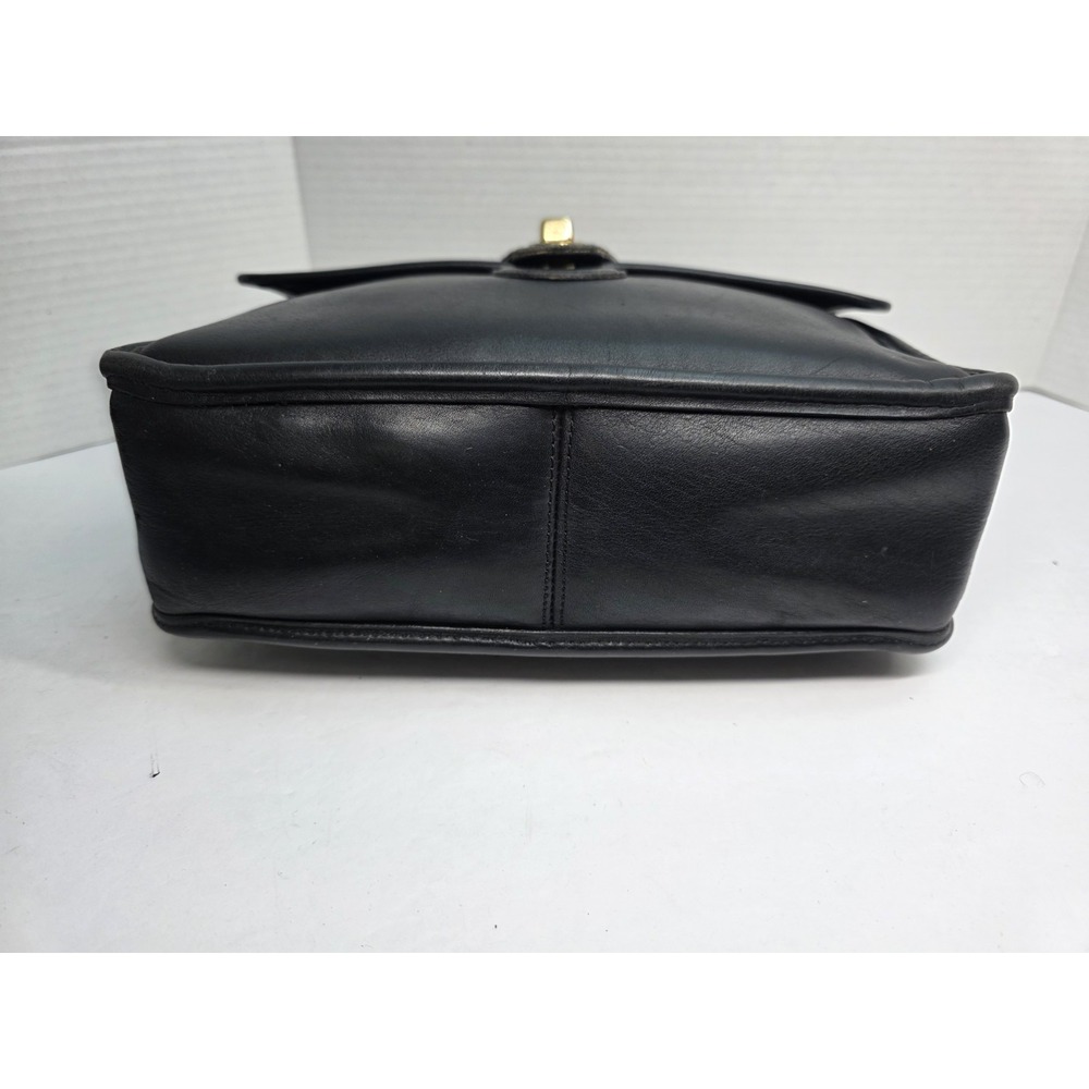 Vintage‎ Coach Willis Black With Brass Hardware K8U-9927 Made In Hungary - Picture 4 of 8